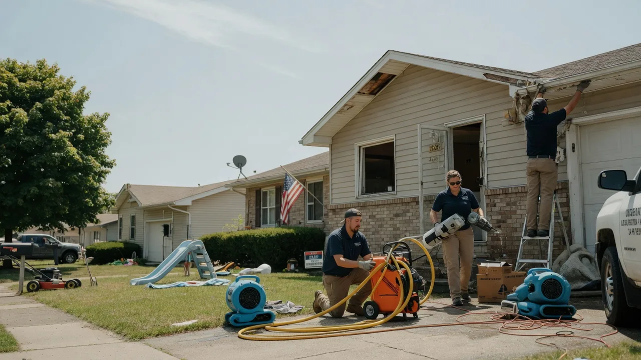 Water Damage Restoration in Milledgeville, IL near me